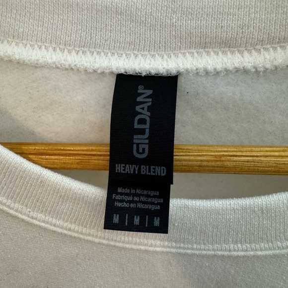 University Of Pennsylvania Crewneck Sweatshirt, White, Adult Sz Medium - Picture 4 of 6